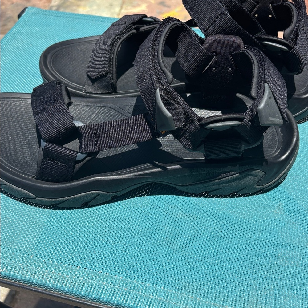 TEVA Men's Terra Fi 5 Universal Hiking Sandal Black Sz 9 - Picture 3 of 6